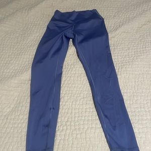 greyish blue alo leggings size small